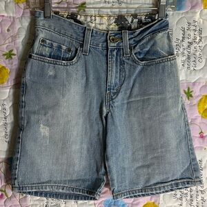 Levi  Blue Denim jean Shorts - Casual loose Fit sz 10